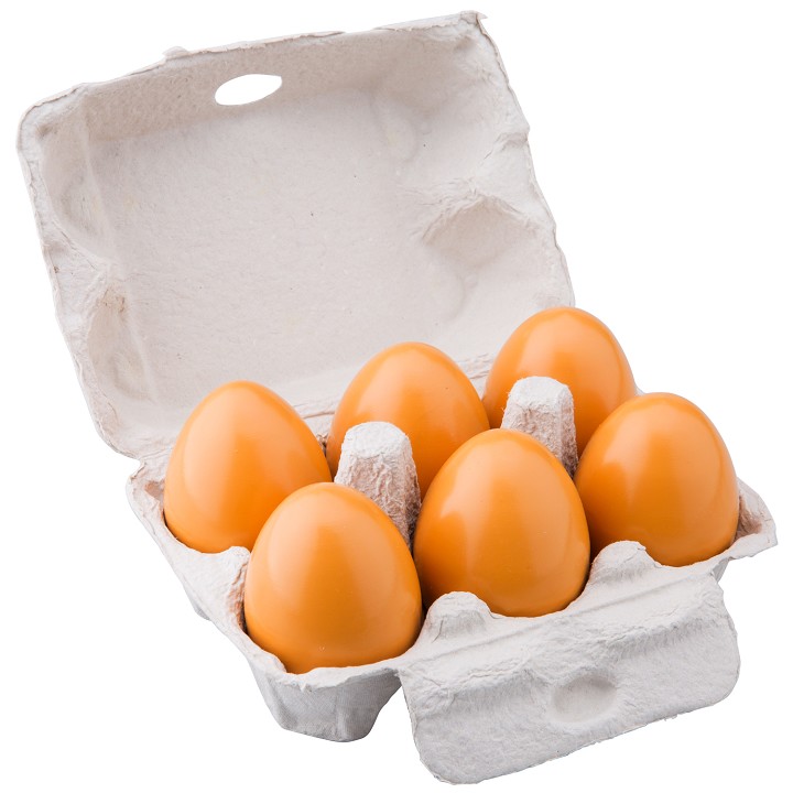 Toy eggs - 6 pieces